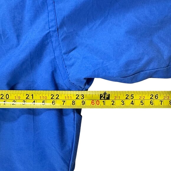 Vintage 90s Redsand Volley Gear Windbreaker Jacket S Blue Purple Green 1/4 Zip - Picture 8 of 8